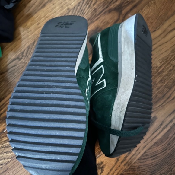 *RARE* Green, Platform New Balance 574 - Picture 3 of 6